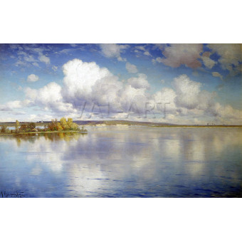 РЕПРОДУКЦИИ НА КАРТИНИ Езеро (1896)